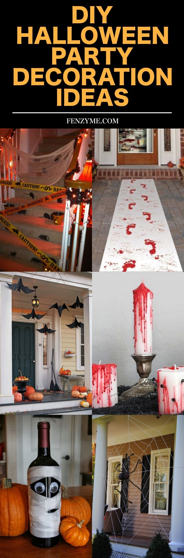 DIY HALLOWEEN PARTY DECORATION IDEAS