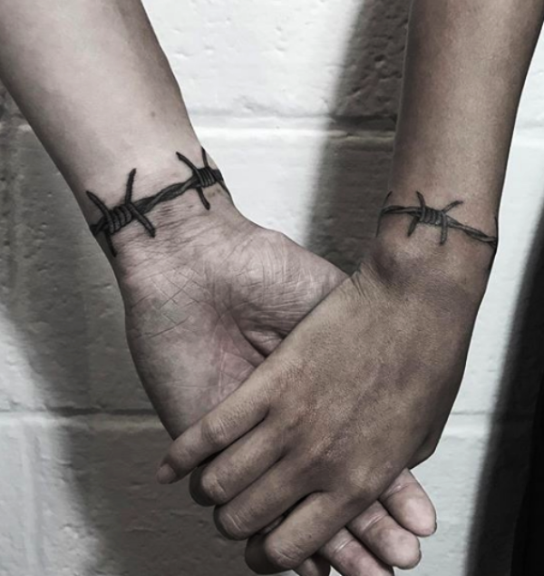 His and Hers Matching Tattoos For Couples