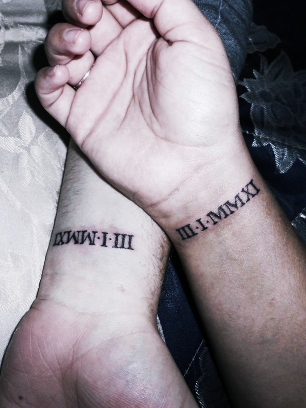 His and Hers Matching Tattoos For Couples