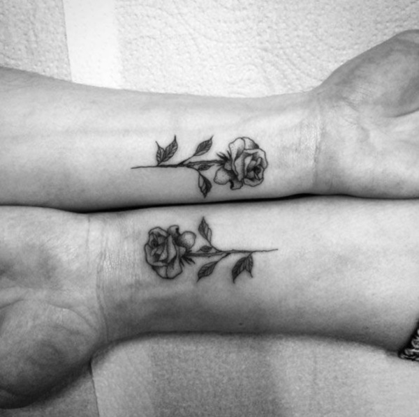 His and Hers Matching Tattoos For Couples