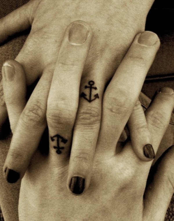His and Hers Matching Tattoos For Couples