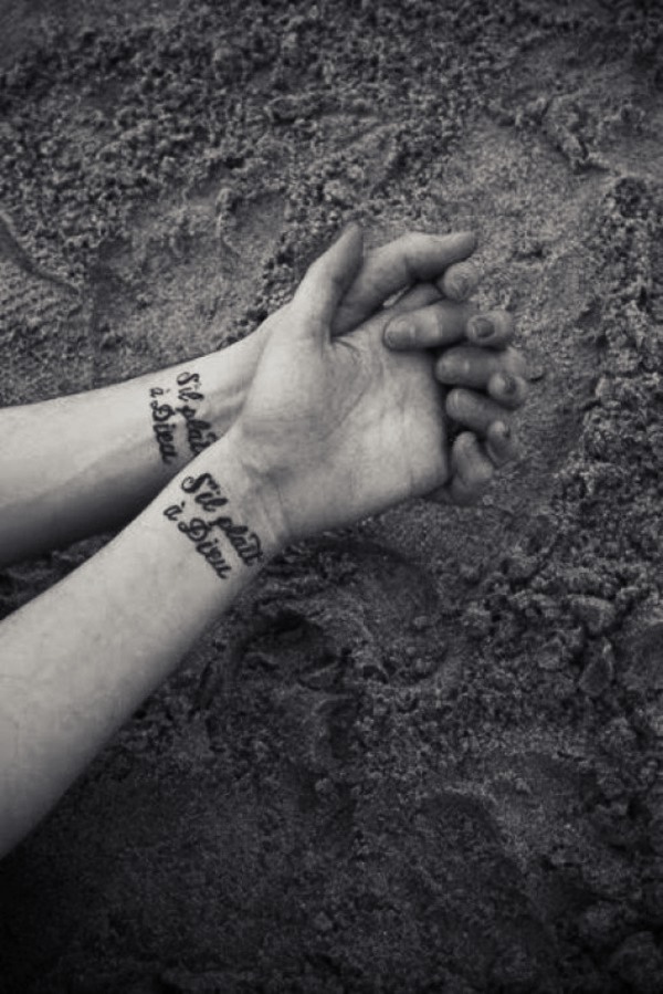 His and Hers Matching Tattoos For Couples