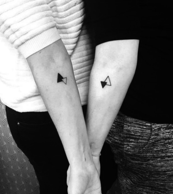 His and Hers Matching Tattoos For Couples