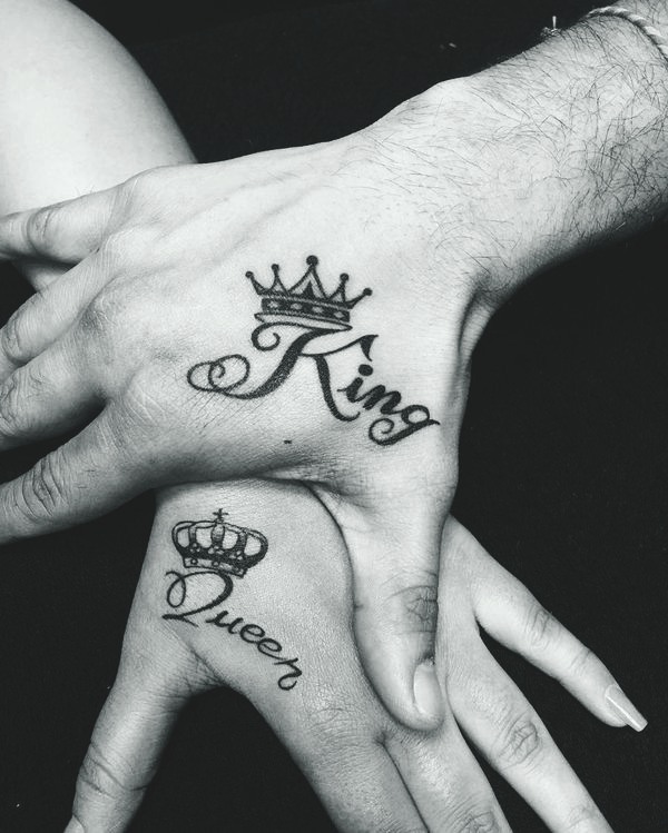 His and Hers Matching Tattoos For Couples