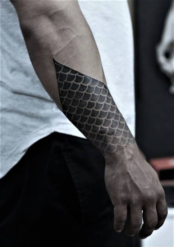 Skin Ripped Tattoo: Small Tattoo Designs for Men with Deep Meanings