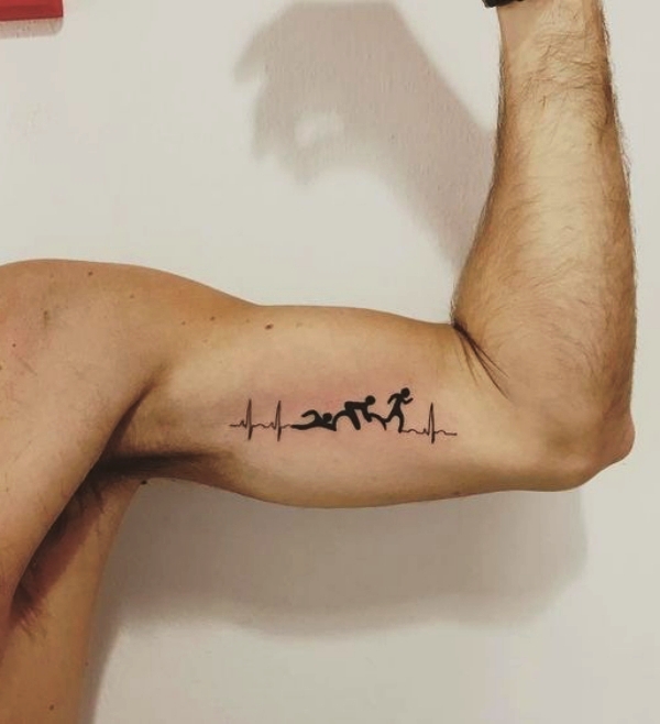 Struggle Tattoo: Small Tattoo Designs for Men with Deep Meanings