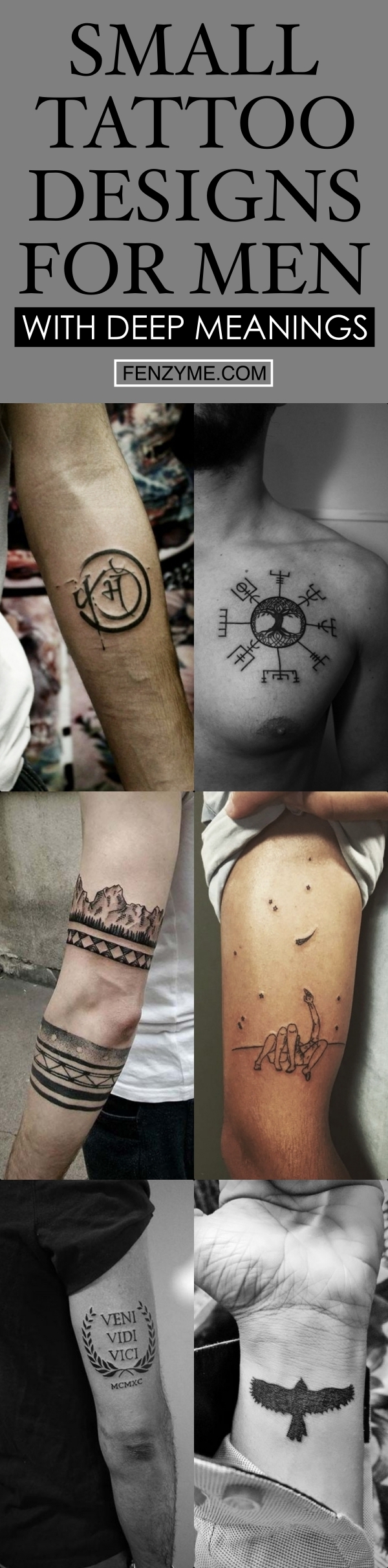 Small Tattoo Designs for Men with Deep Meanings