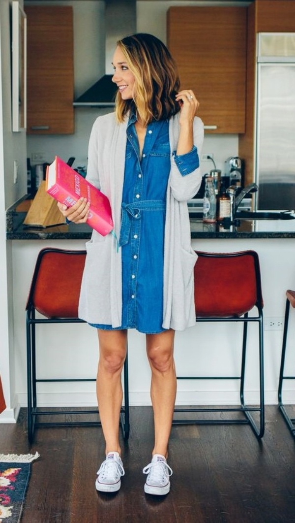 Casual summer outfits with sneakers2