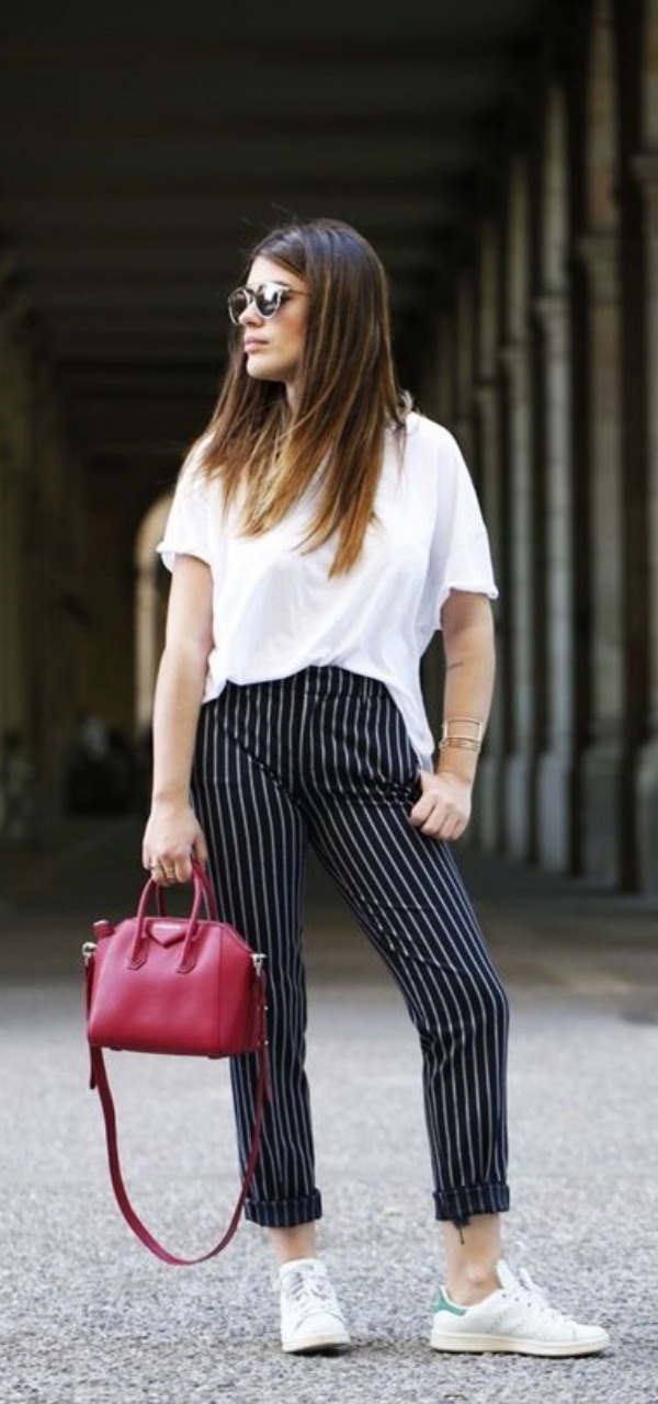 Casual summer outfits with sneakers