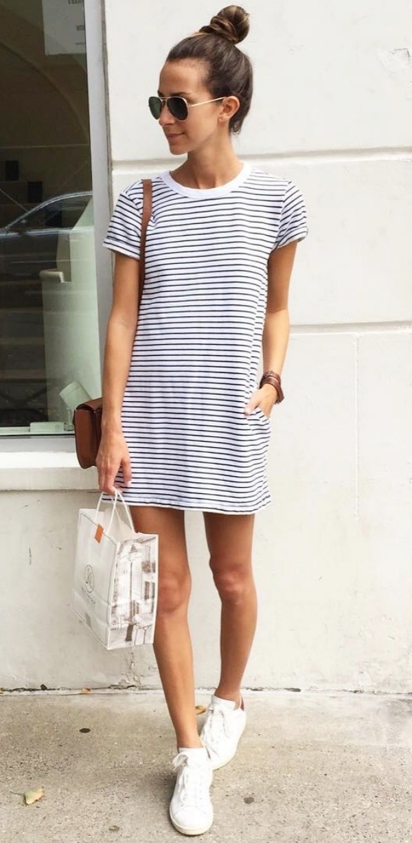 Casual Summer Outfits with Sneakers