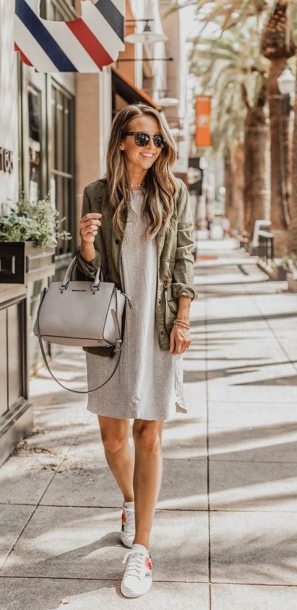 Casual Summer Outfits with Sneakers