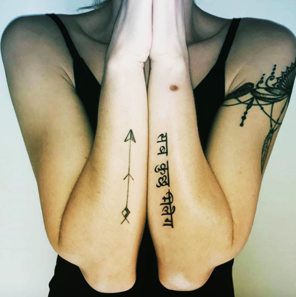 Powerful Sanskrit Tattoo Ideas with Deep Meanings