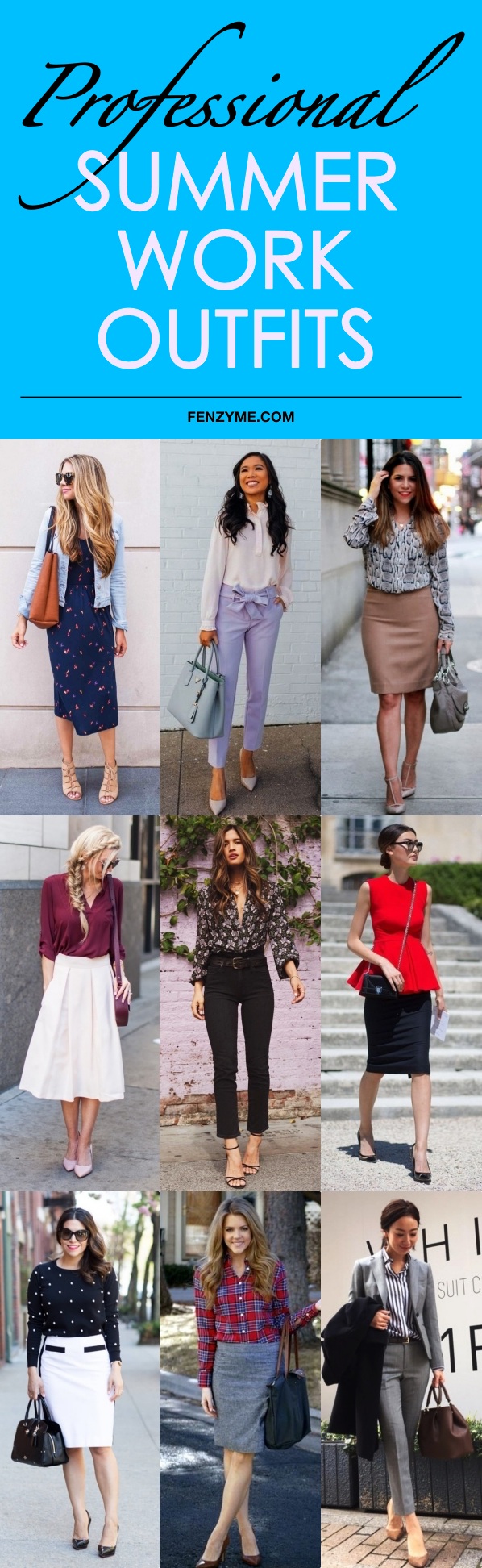 Professional Summer Work Outfits
