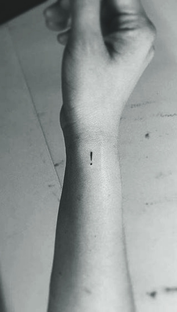 Small Math and Grammar Tattoo Designs with Deep Meanings