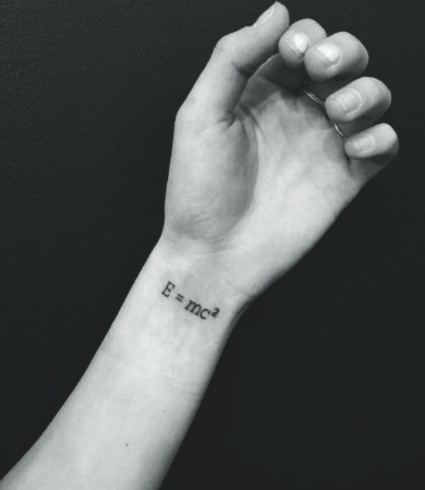 Small Math and Grammar Tattoo Designs with Deep Meanings