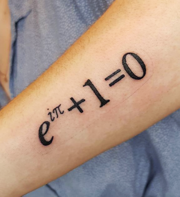Small Math and Grammar Tattoo Designs with Deep Meanings