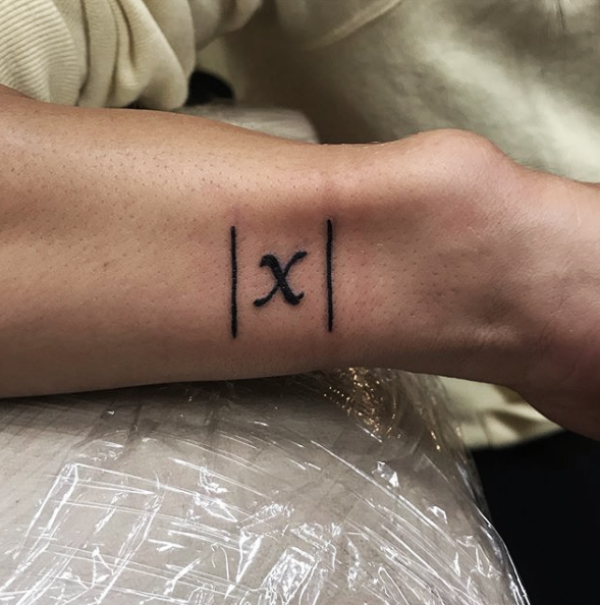 Small Math and Grammar Tattoo Designs with Deep Meanings