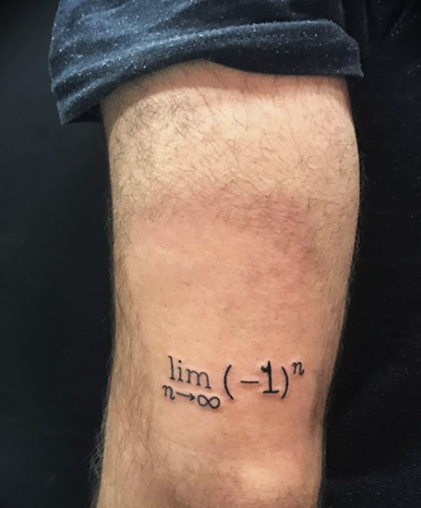 Small Math and Grammar Tattoo Designs with Deep Meanings