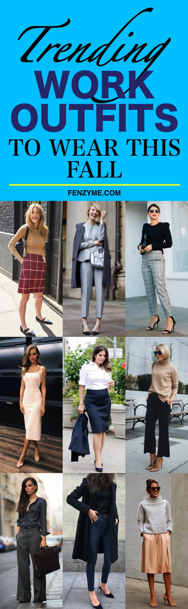 Work Outfits To Wear This Fall