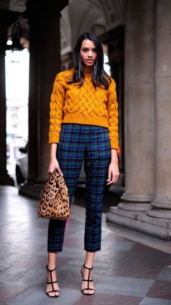 Plaid Pants for Work
