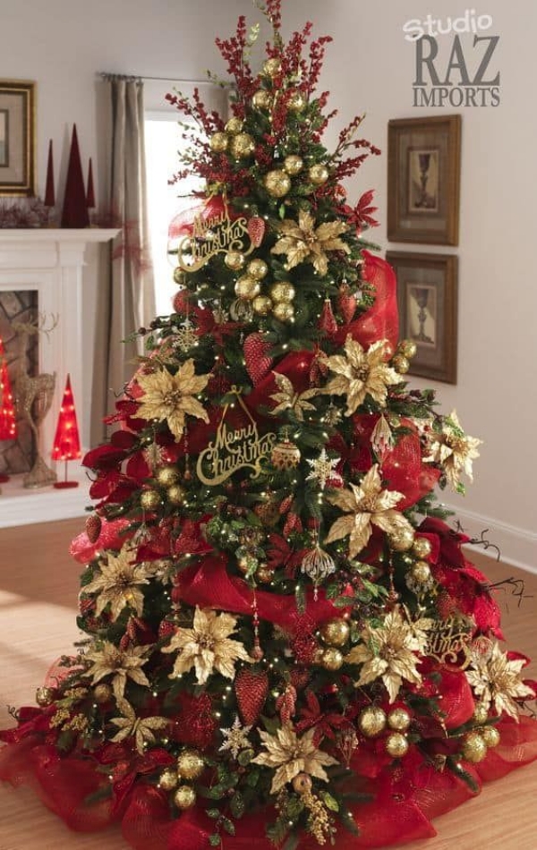 Beautiful DIY Christmas Tree Decorating Ideas