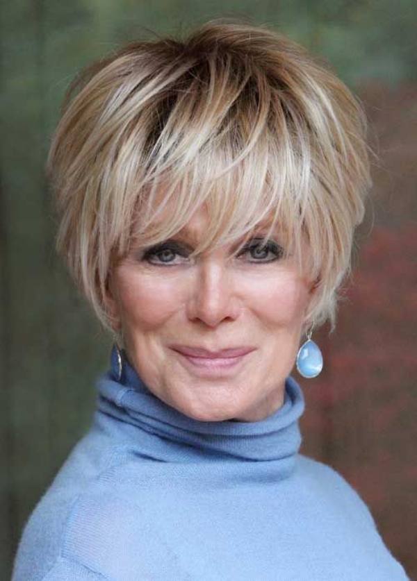 Charming Short Hairstyles for Older Women Over 60