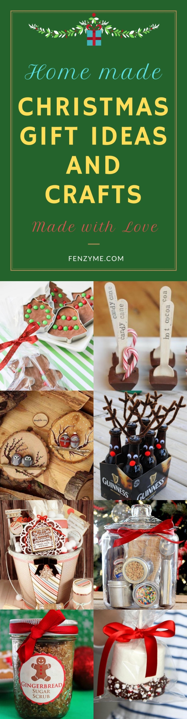 Homemade Christmas Gift Ideas and Crafts (Made with Love)