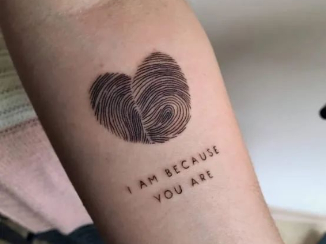 Memorial Fingerprint Tattoo Ideas & Meaning