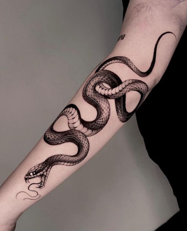 Basilisk Mythical creature tattoos