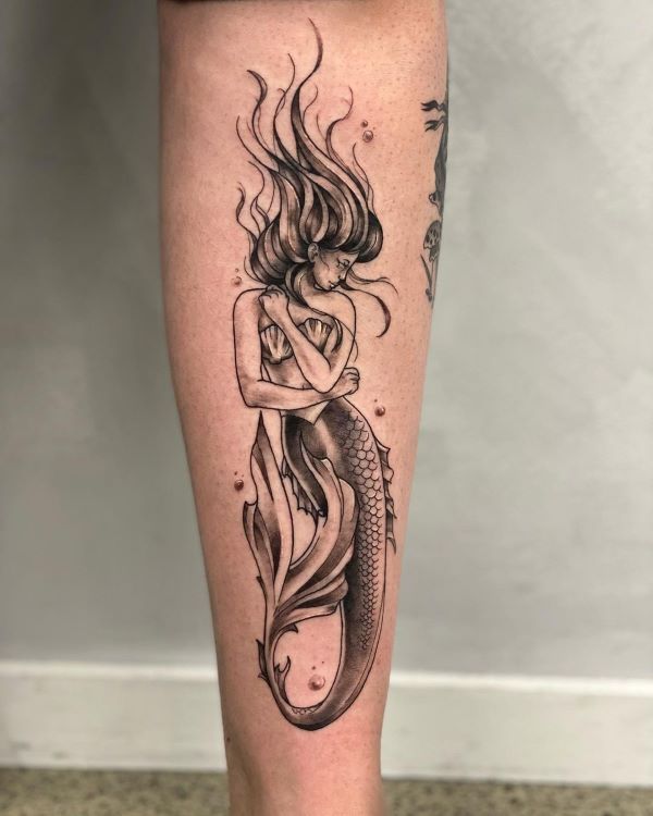 Mermaids Mythical creature tattoos
