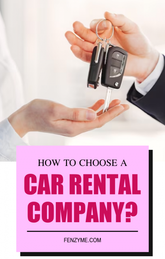How to Choose a Car Rental Company? Fashion Enzyme