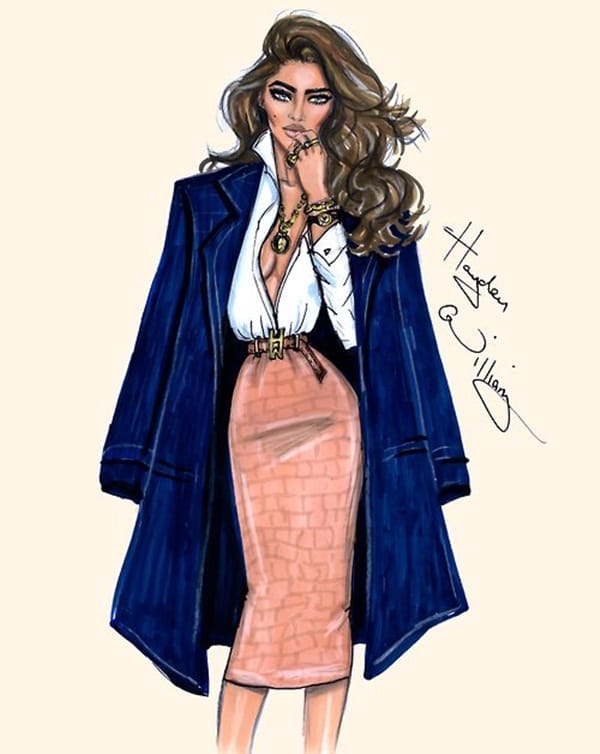 Glamorous Fashion Sketches and Illustrations: Best 50