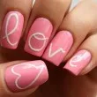 70 Cute Pink Nail Art Designs for Beginners