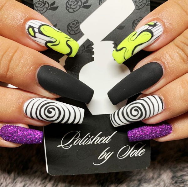 Halloween Nail Art Designs and Ideas