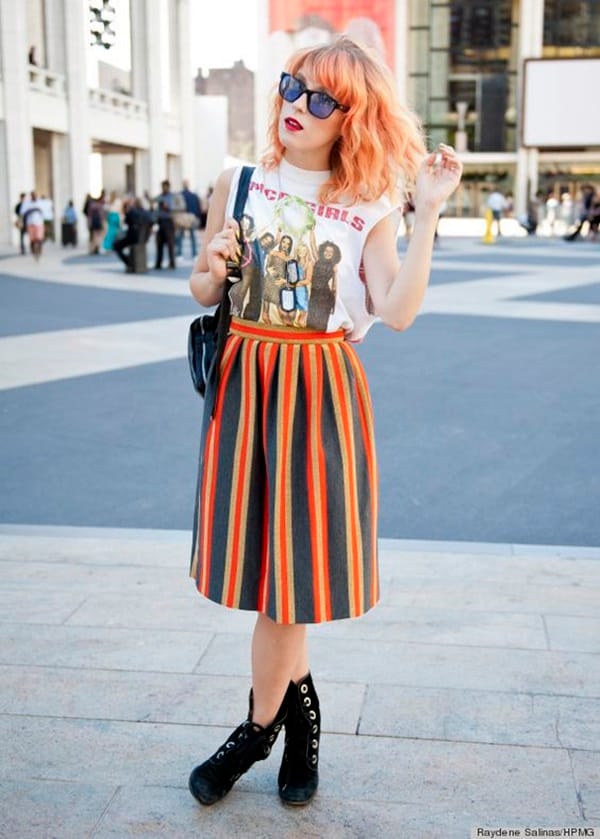 Striped Skirt Outfit Ideas (1)