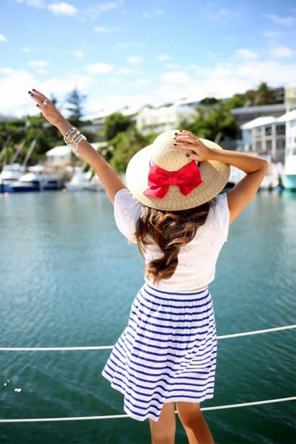 Striped Skirt Outfit Ideas (24)