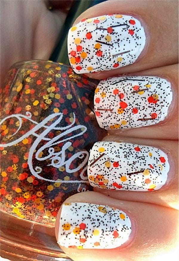 Pretty Thanksgiving Nails Art Designs (18)