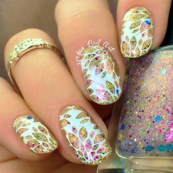 Pretty Thanksgiving Nails Art Designs (24)