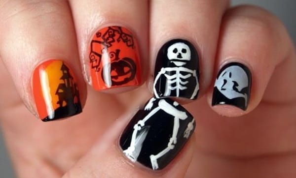 Pretty Thanksgiving Nails Art Designs (3)