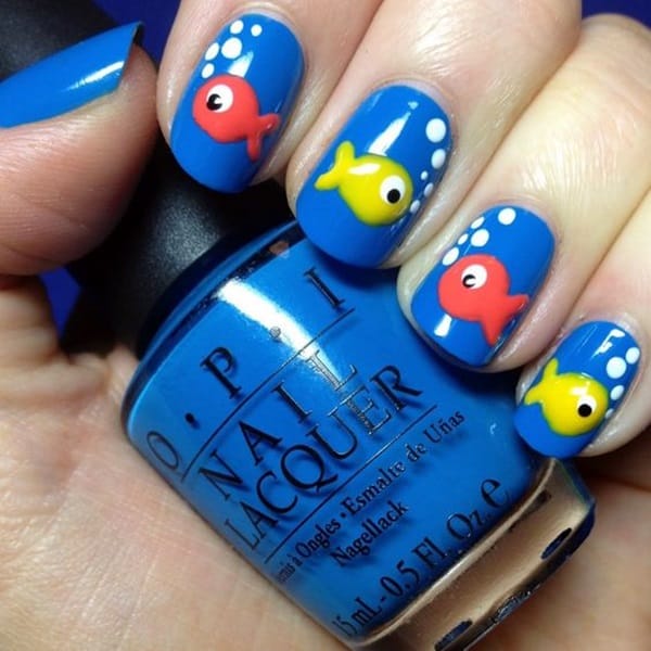 Pretty Thanksgiving Nails Art Designs (9)