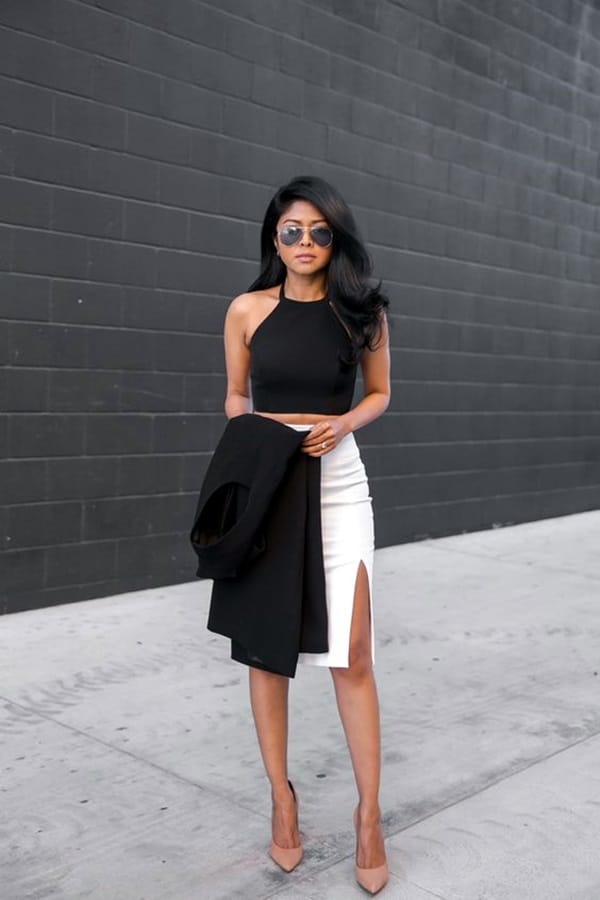 Halter Top Outfits (6)