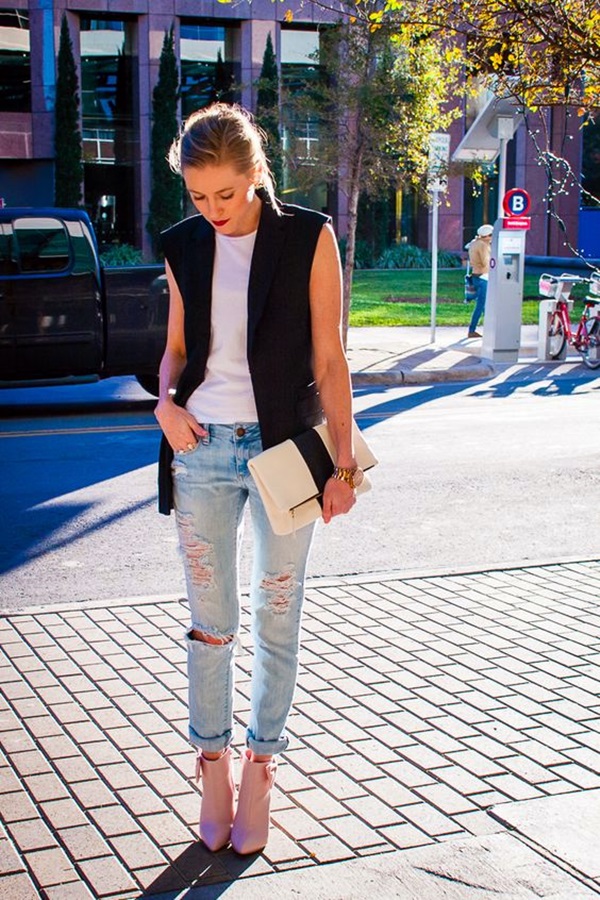 Sleeveless Blazer Outfits (12)