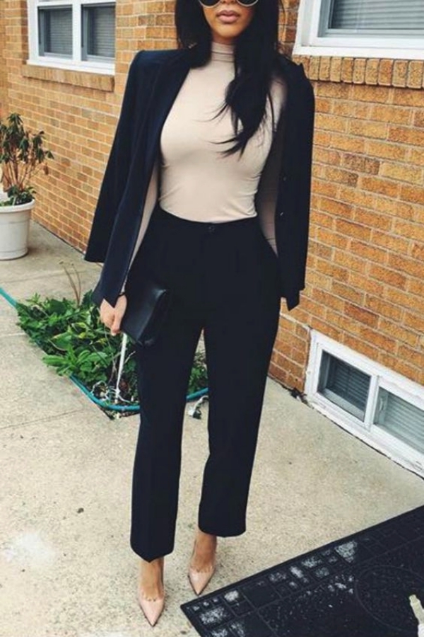 Casual Winter Work Outfits ideas