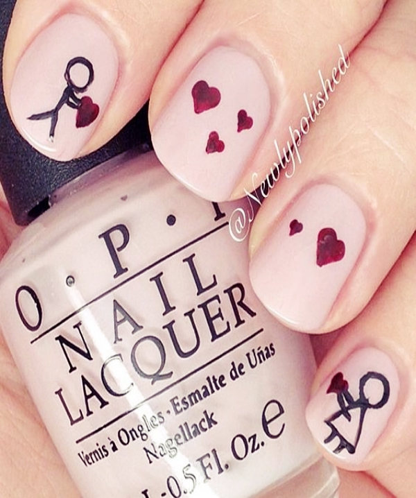 Lovely-Valentines-Day-Nail-Art-Designs