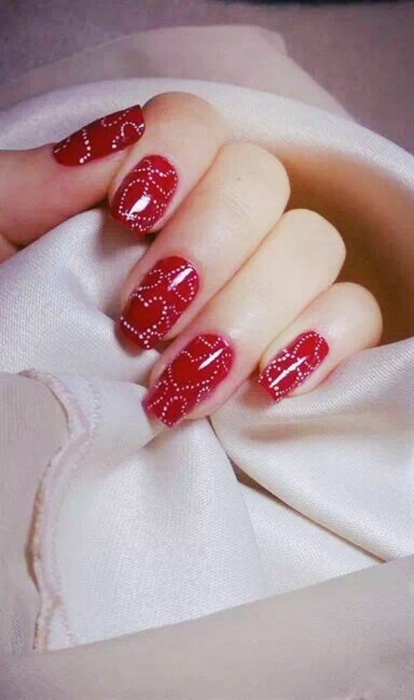 Lovely-Valentines-Day-Nail-Art-Designs