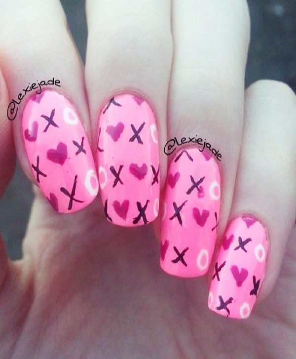 Lovely-Valentines-Day-Nail-Art-Designs