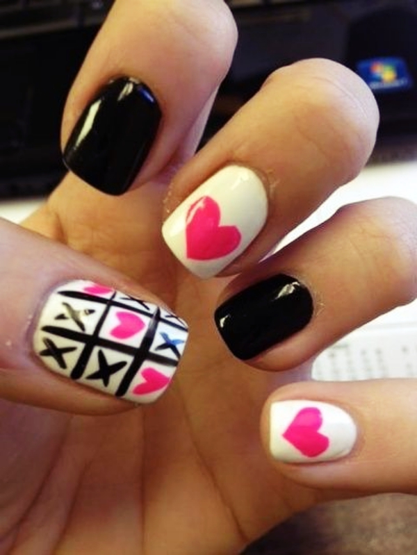 Lovely-Valentines-Day-Nail-Art-Designs