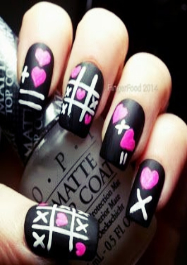 Lovely-Valentines-Day-Nail-Art-Designs