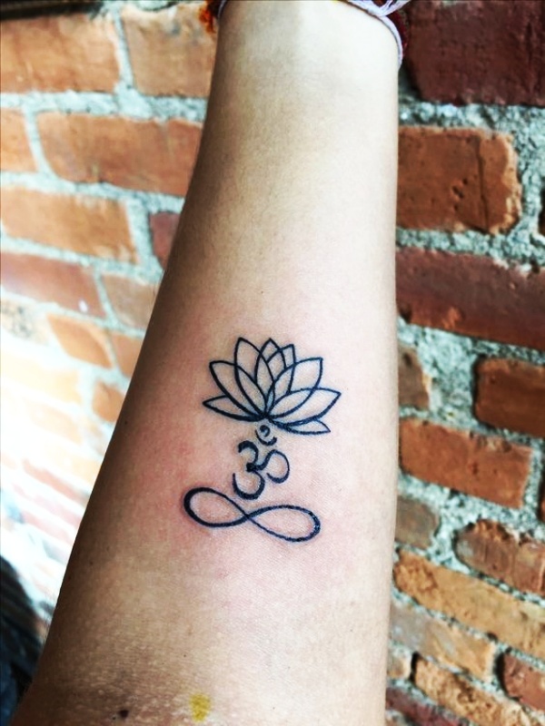 39 Spiritual OM Tattoo Designs to know the 'Meaning Of Universe